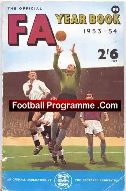 Official Football Association Football Yearbook 1953 – 1954