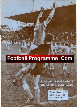 Finland v England 1966 – Scandinavian Tour 66 – Ian Callaghan