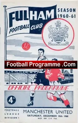 Fulham v Manchester United 1960