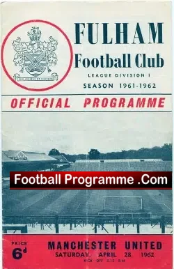 Fulham v Manchester United 1962