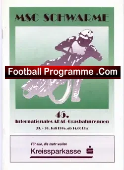 Germany Speedway Programme 1995