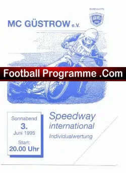 Germany Speedway Programme 1995