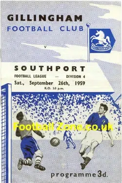 Gillingham v Southport 1959