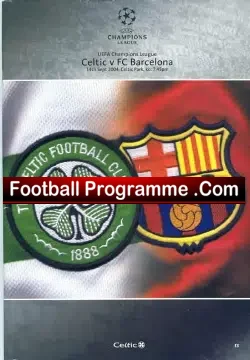 Glasgow Celtic v Barcelona 2004