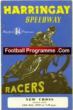 Harringay Speedway v New Cross 1950