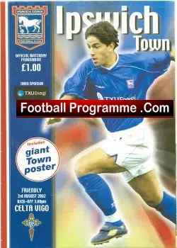 Ipswich Town v Celta Vigo 2002