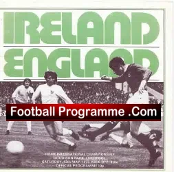 Ireland v England 1973