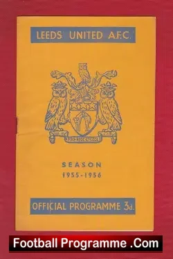 Leeds United v Manchester United 1956