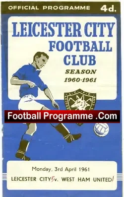 Leicester City v West Ham United 1961