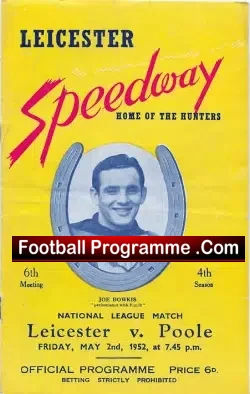 Leicester Speedway v Poole 1950