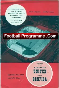 Manchester United v Benfica 1962 – Challenge Match