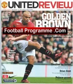 Manchester United v Crystal Palace 2004