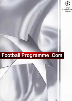 Manchester United v Deportivo LA Coruna 2002 – Press Pack