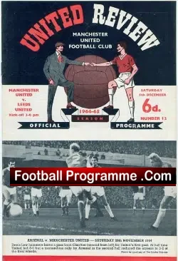 Manchester United v Leeds United 1964