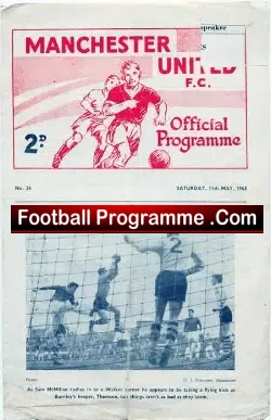 Manchester United v Newcastle United 1963 – Reserves Match