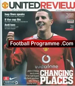 Manchester United v Southampton 2004