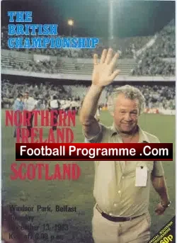 Northern Ireland v Scotland 1983