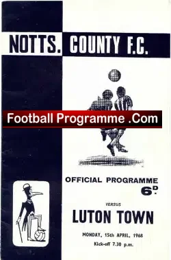 Notts County v Luton Town 1968