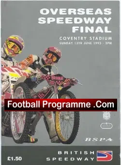 Overseas Speedway Final 1993