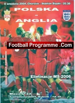 Poland v England 2004