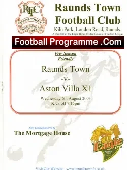 Raunds Town v Aston Villa 2003