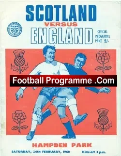 Scotland v England 1968