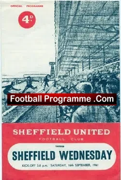 Sheffield United v Sheffield Wednesday 1961