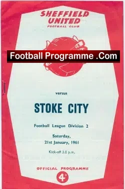 Sheffield United v Stoke City 1961