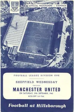 Sheffield Wednesday v Manchester United 1962