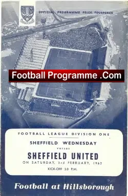 Sheffield Wednesday v Sheffield United 1962
