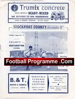 Stockport County v Northampton Town 1961