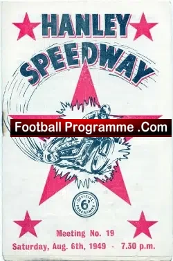 Stoke Speedway v Halifax 1949