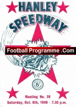 Stoke Speedway v Leicester 1949