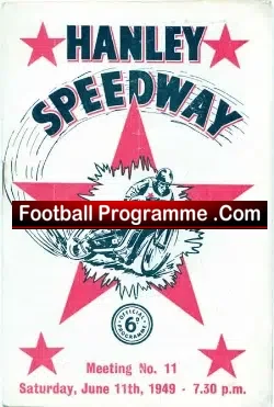 Stoke Speedway v Oxford 1949
