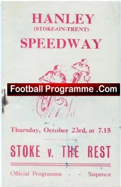 Stoke Speedway v The Rest 1946