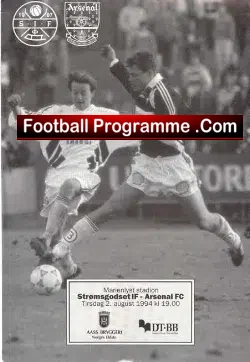 Stromsgodset IF v Arsenal 1994