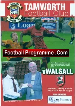 Tamworth v Walsall 2004