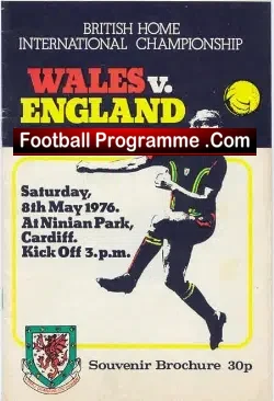 Wales v England 1976