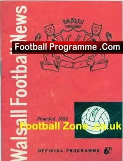 Walsall v Southend United 1960