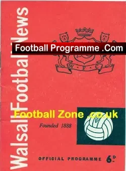 Walsall v Wrexham 1964