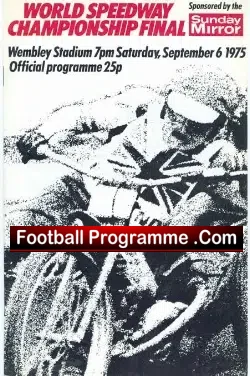 World Speedway Championship British Final 1975