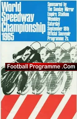 World Speedway Championship British Final 1965