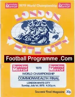 World Speedway Championship British Final 1979