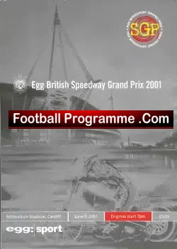 World Speedway Championship British Final 2001