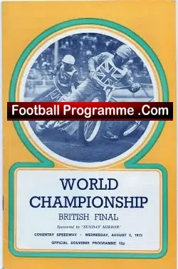 World Speedway Championship British Final 1972