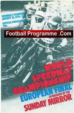 World Speedway Championship European Final 1974