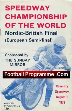 World Speedway Championship European Final 1973 Semi