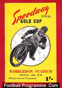 Wimbledon Speedway Gold Cup Final 1960 – Ove Fundin