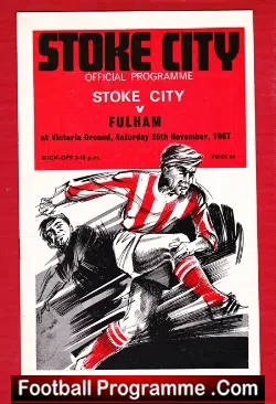 Stoke City v Fulham 1967