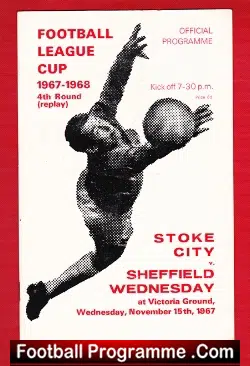Stoke City v Sheffield Wednesday 1967
